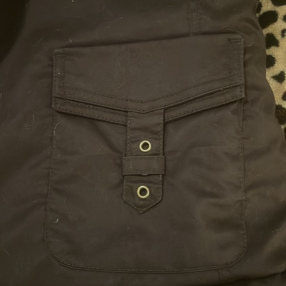 Old Navy Reversible Fur Vest Large - Picture 8 of 13